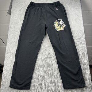 North Dakota Fighting Sioux Sweatpants UND Hockey Size Large Black